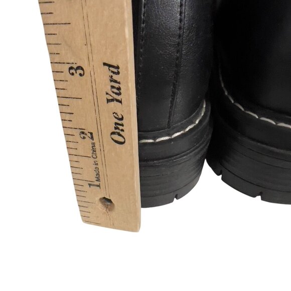 90s No Boundaries Academia T Strap Chunky Platform Mary Jane  Goth Shoes Size 6 - Picture 7 of 10